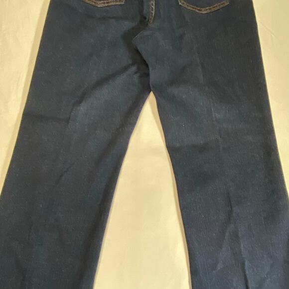 Levi’s 512 Perfectly Slimming Womens Jeans Bootcut Stretch Size 12M Dark Wash - Picture 5 of 14